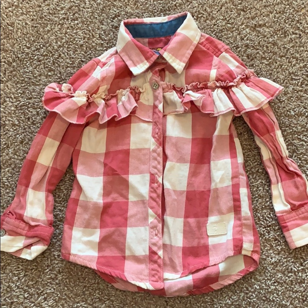 Gingham button down